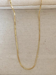 Women's Amber Twin Gold Necklace Pendant