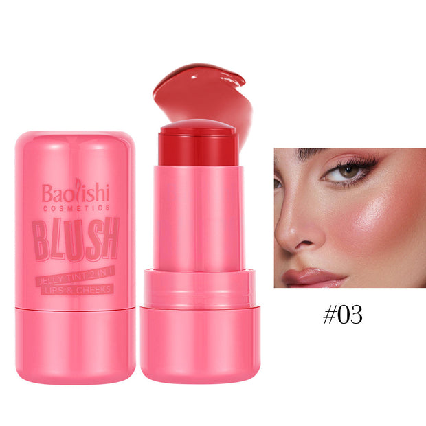 Jelly Blush Makeup Paste Shimmer Natural