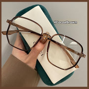Large Frame Irregular Glasses Round Face Super Light Oversized