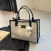 Women's Large Capacity Portable Printed Tote