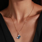Women's Fashion All-match Butterfly Pendant Necklace
