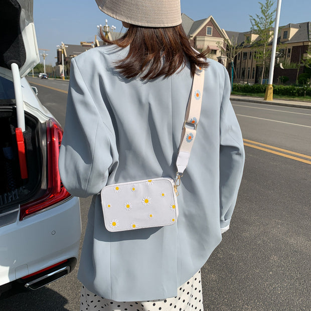 Women's Flower Shoulder Crossbody Fashion Chain Bag