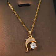 New Exquisite Special-interest Design Affordable Luxury Fashion Titanium Steel Necklace For Women