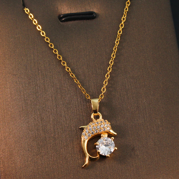 New Exquisite Special-interest Design Affordable Luxury Fashion Titanium Steel Necklace For Women