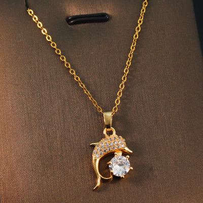 New Exquisite Special-interest Design Affordable Luxury Fashion Titanium Steel Necklace For Women