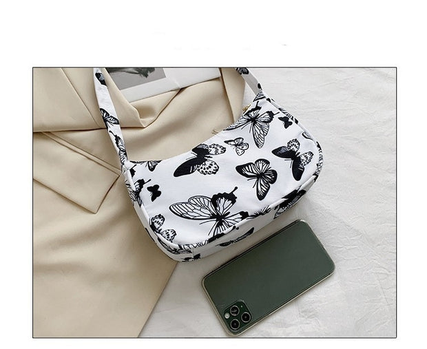 Summer New Fashion Underarm Bag Printing Shoulder Bag
