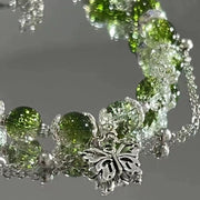 Women's Fashion Green Butterfly Temperamental Bracelet