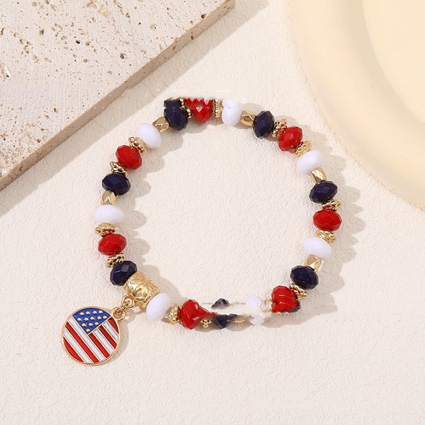 Love Five-pointed Star Crystal Bracelet