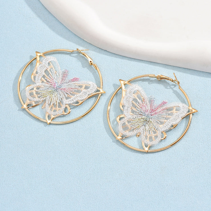Fashion New Butterfly Temperament Ear Clip Women