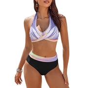 Fashion Printed Swimsuit Lady Sexy Bikini Suit