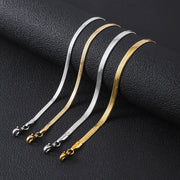 Women's Stainless Steel Simple Blade Bracelet