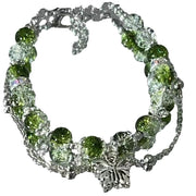 Women's Fashion Green Butterfly Temperamental Bracelet