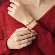 Couple's Ethnic Style Swallowing Gold Beast New Chinese Bracelet