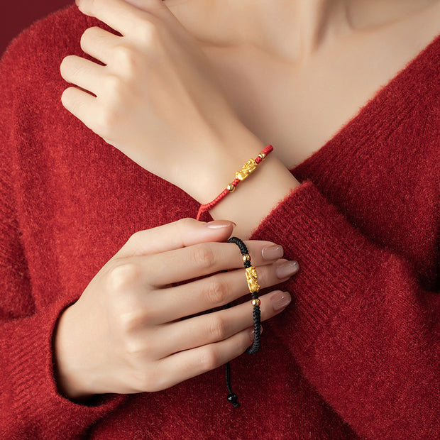 Couple's Ethnic Style Swallowing Gold Beast New Chinese Bracelet