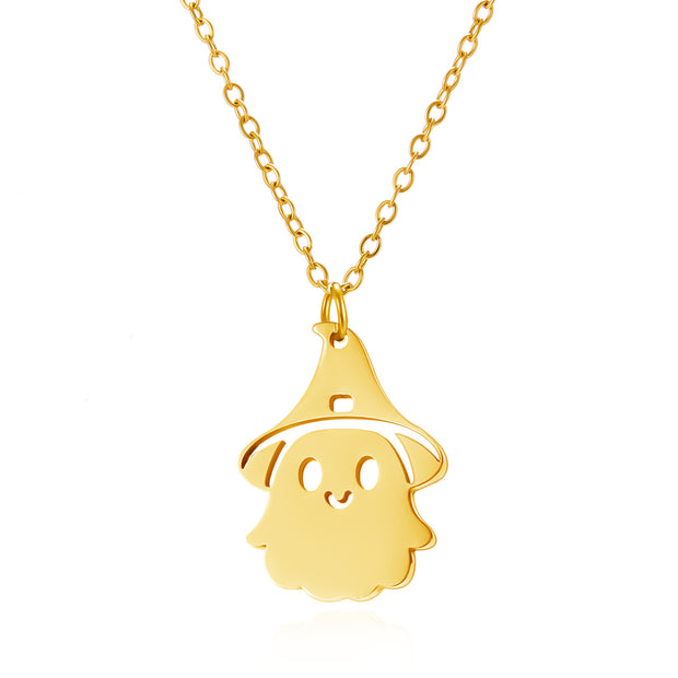 Halloween Element Pumpkin Head Ghost Ornament Pendant Personality