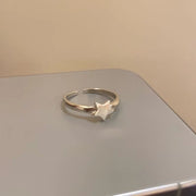 Niche Fashion Angel Wings Cute Open Ring For Women