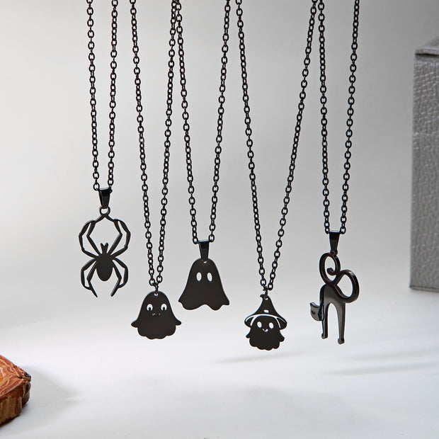 Halloween Element Pumpkin Head Ghost Ornament Pendant Personality