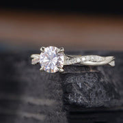 European And American Simple Plated 18K Gold Ring