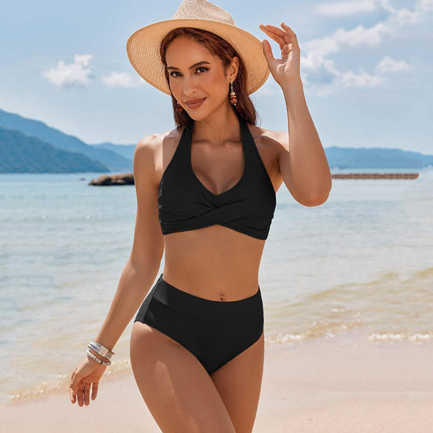 Fashion Printed Swimsuit Lady Sexy Bikini Suit