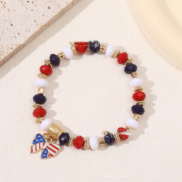 Love Five-pointed Star Crystal Bracelet