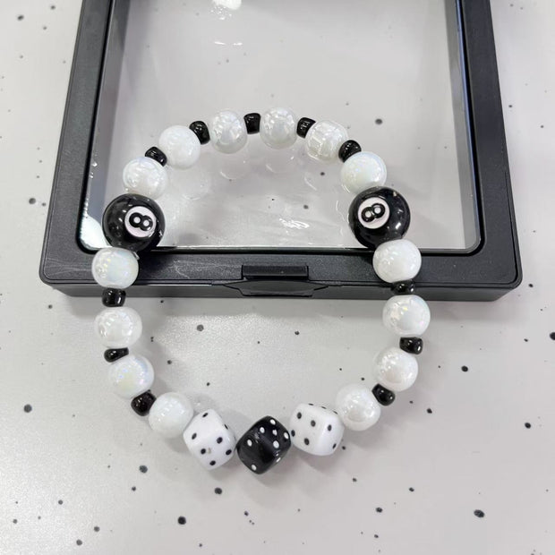 Pearl Bracelet Bracelet Female Elastic String Beaded