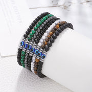 Devil Eye Bracelet Yellow Tiger Eyes Couple Bracelet