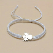 Cute Stainless Steel Hand-woven Angel Bracelet