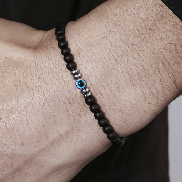 Devil Eye Bracelet Yellow Tiger Eyes Couple Bracelet
