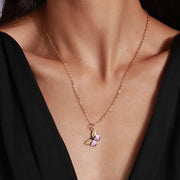 Women's Fashion All-match Butterfly Pendant Necklace