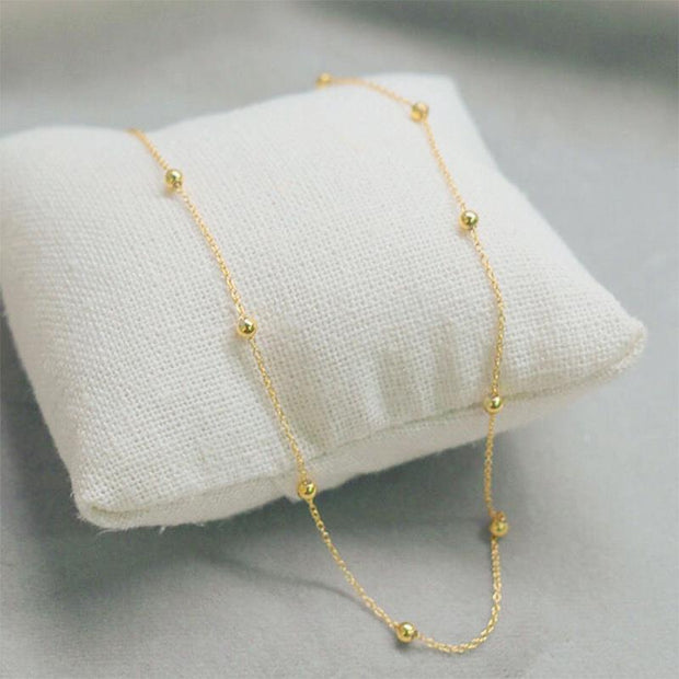 European And American Beanie Necklace Women's Fashion Simple